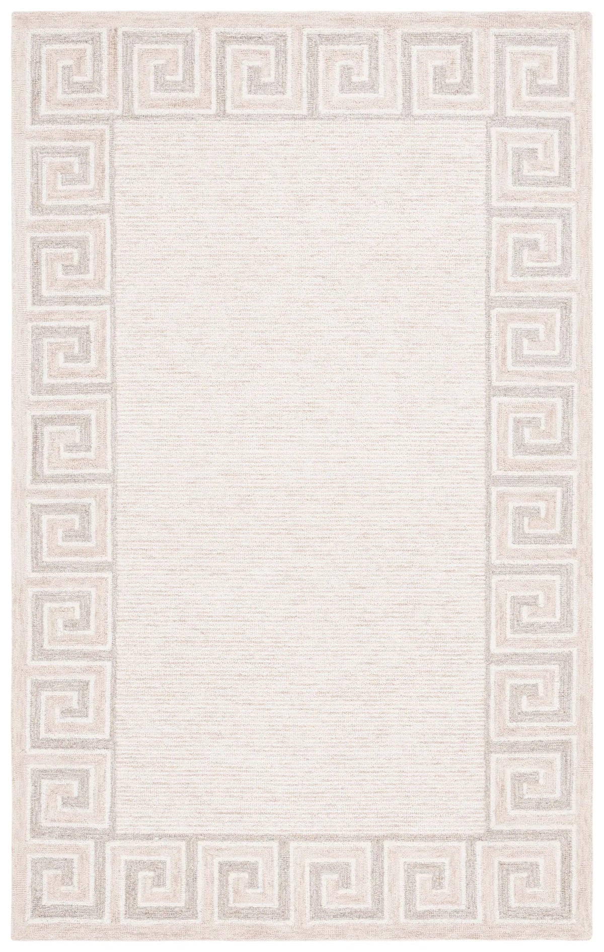 Safavieh Ebony 4'-0" x 6'-0" Rug in Brown / Ivory