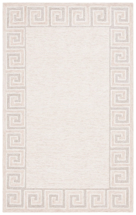 Safavieh Ebony 4'-0" x 6'-0" Rug in Brown / Ivory