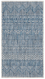 Safavieh Courtyard 2'-0" x 3'-7" Rug in Grey / Navy