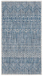 Safavieh Courtyard 2'-0" x 3'-7" Rug in Grey / Navy