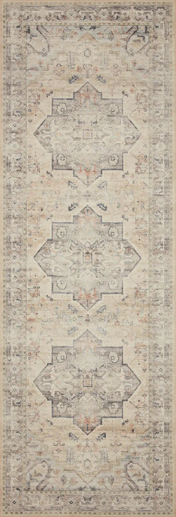 Loloi Hathaway Hth-07 Multi/Ivory Rugs - runner flat