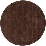 Safavieh Shag 9'-0" x 9'-0" Rug in Brown
