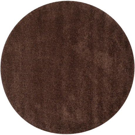 Safavieh Shag 9'-0" x 9'-0" Rug in Brown