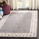 Safavieh Safavieh Kids 4'-0" x 6'-0" Rug in Grey / Multi