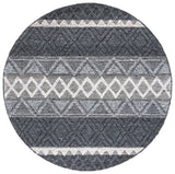 Safavieh Natura 6'-0" x 6'-0" Rug in Charcoal / Ivory
