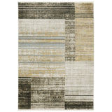 Oriental Weavers Bauer 090N2 Beige/ Charcoal Rug - main flat