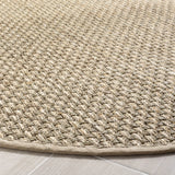 Safavieh Natural Fiber 6'-0" x 6'-0" Rug in Natural / Beige