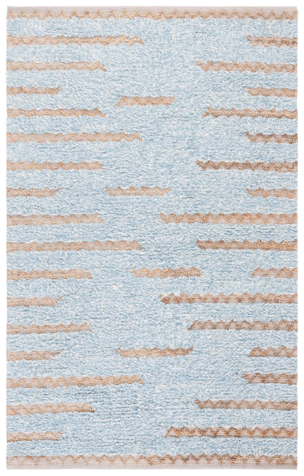 Safavieh Natura 4'-0" x 6'-0" Rug in Blue / Natural