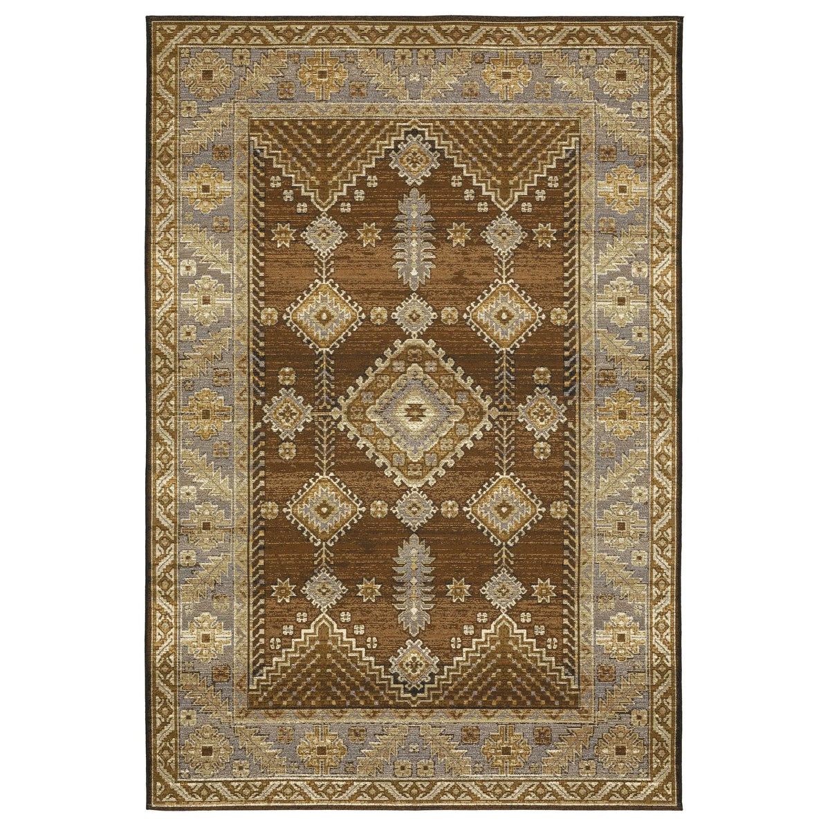 Oriental Weavers Sphinx Naples 1441X Blue Rugs - main flat