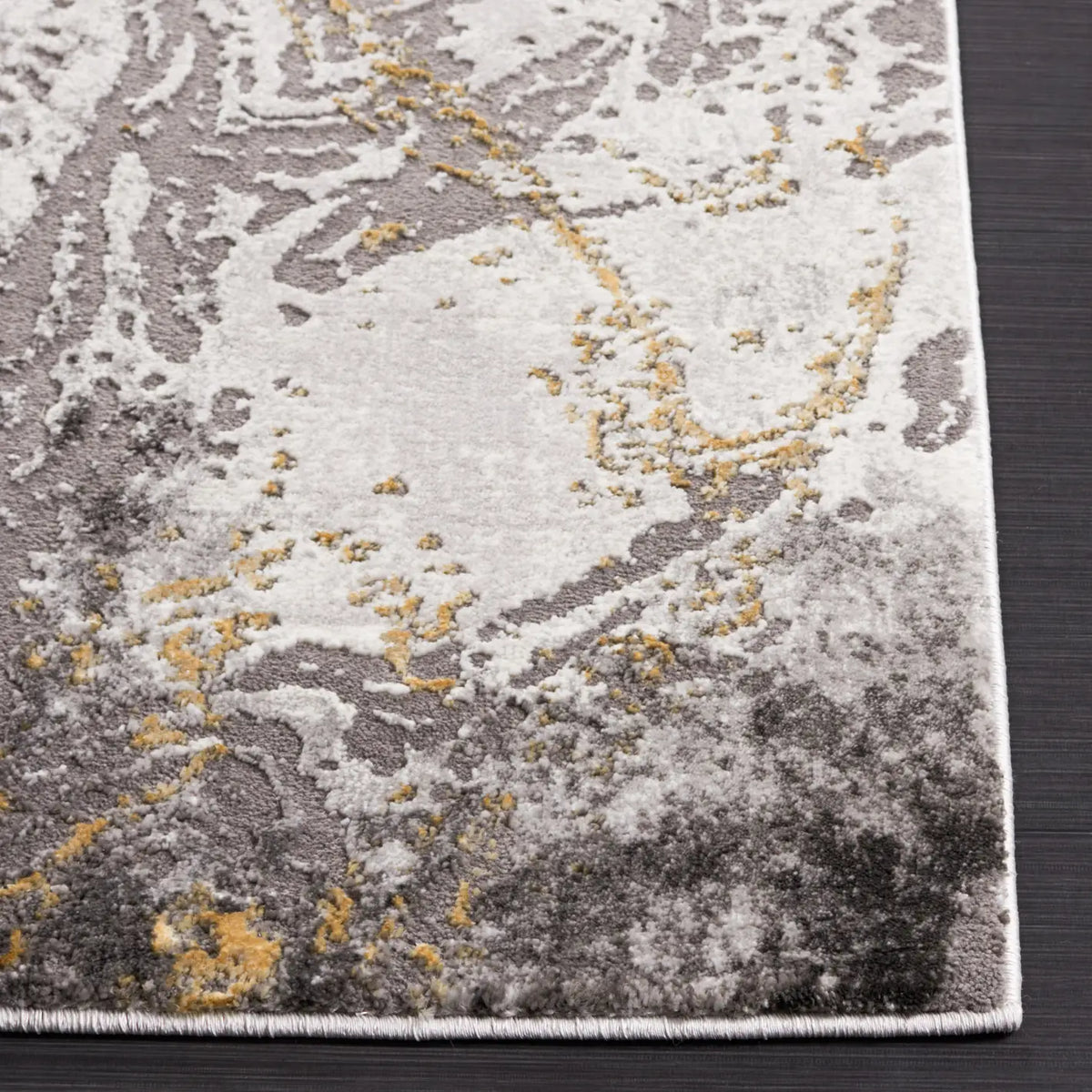 Safavieh Craft 4'-0" x 6'-0" Rug in Grey / Gold