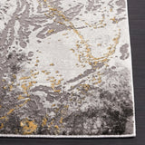 Safavieh Craft 4'-0" x 6'-0" Rug in Grey / Gold