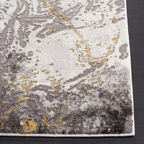 Safavieh Craft 4'-0" x 6'-0" Rug in Grey / Gold