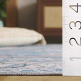 Safavieh Arizona 4'-0" x 6'-0" Rug in Grey / Turquoise