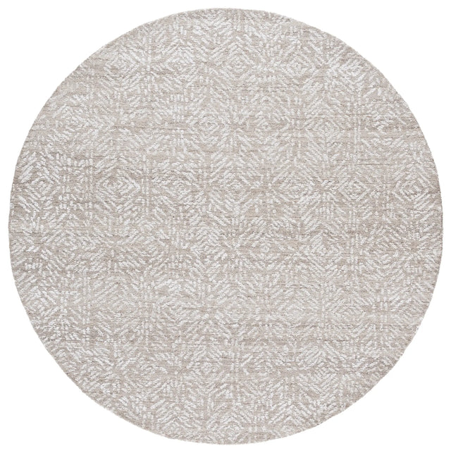 Safavieh Glamour 6'-0" x 6'-0" Rug in Beige / Ivory