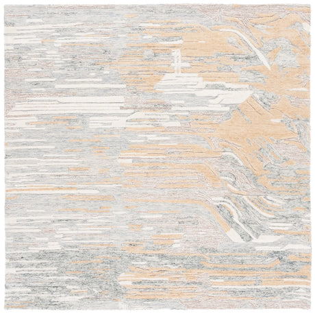 Safavieh Metro 6'-0" x 6'-0" Rug in Natural / Gold