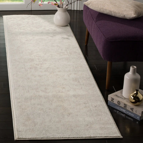 Safavieh Carnegie 2'-3" x 12'-0" Rug in Cream / Light Grey