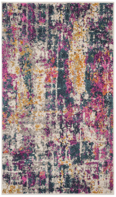 Safavieh Madison 3'-0" x 5'-0" Rug in Ivory / Blue