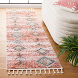 Safavieh Chapel 2'-2" x 8'-0" Rug in Pink / Turquoise