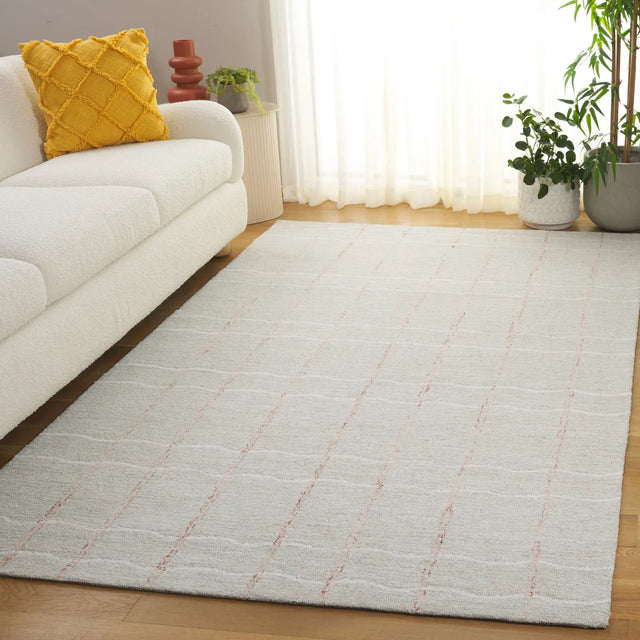 Safavieh Metro 4'-0" x 6'-0" Rug in Sage / Rust