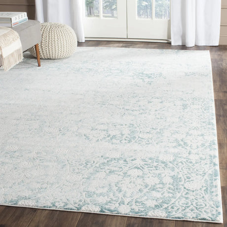 Safavieh Passion 10'-0" x 14'-0" Rug in Turquoise / Ivory