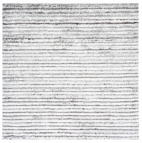 Safavieh Berber Shag 7'-0" x 7'-0" Rug in Grey / Dark Grey