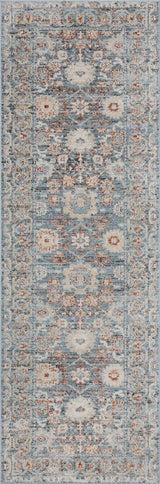Loloi Odette Odt-07 Sky/Rust Rug - runner flat