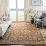 Safavieh Bergama 9'-6" x 13'-6" Rug in Brown / Blue
