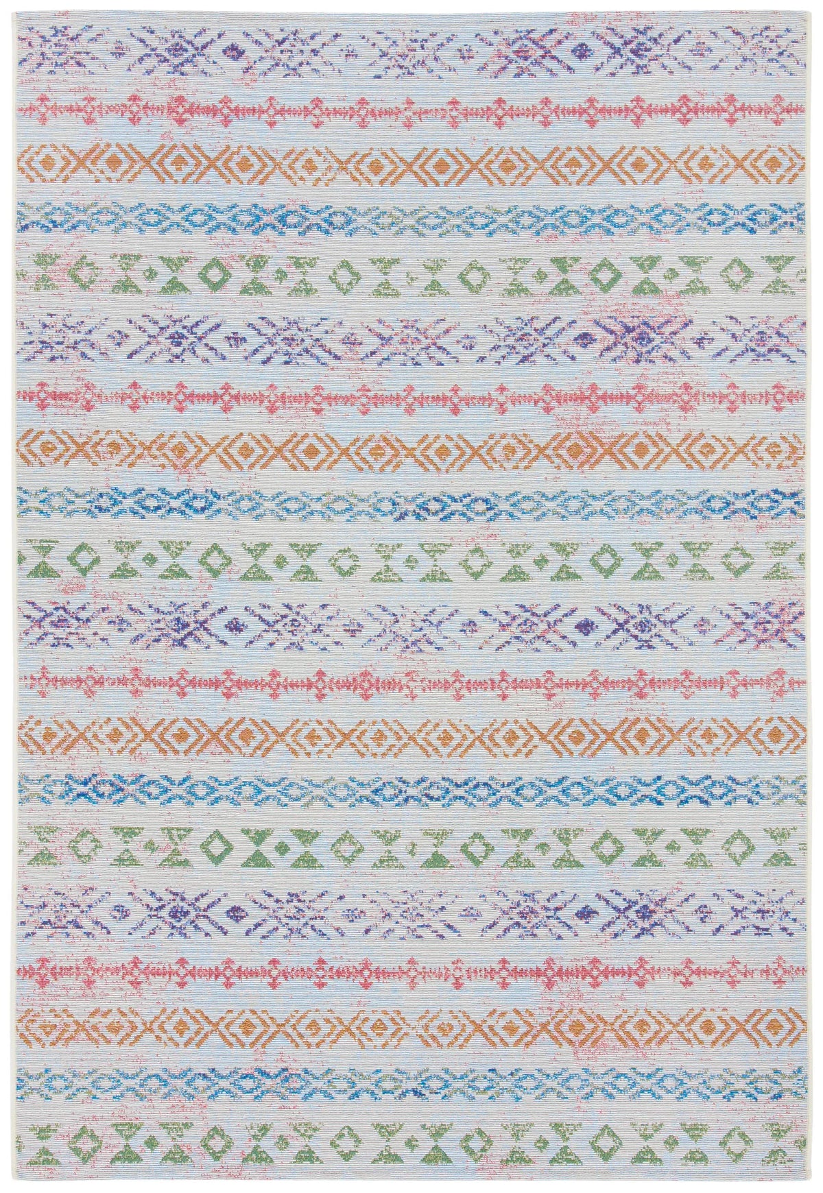 Safavieh Summer 4'-0" x 6'-0" Rug in Ivory / Blue