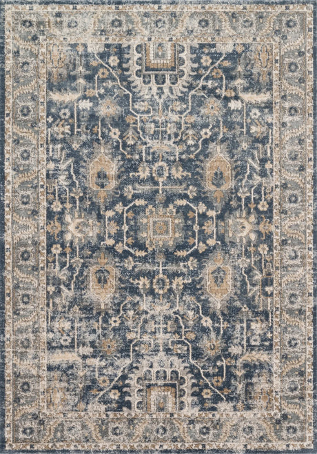 Loloi Teagan Tea-03 Denim/Pebble Rugs - main flat
