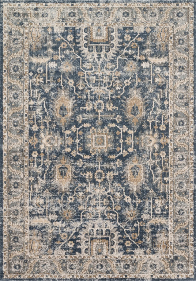 Loloi Teagan Tea-03 Denim/Pebble Rugs - main flat
