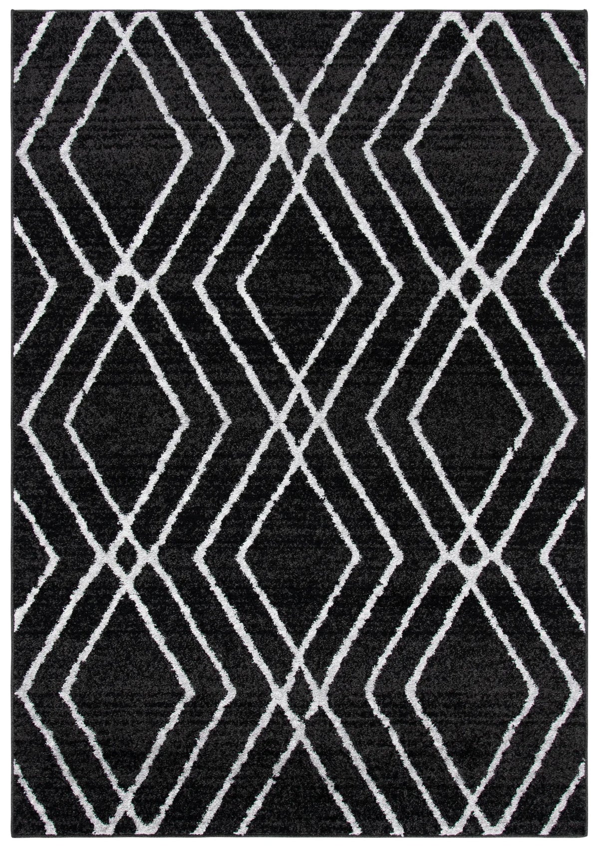 Safavieh Adirondack 4'-0" x 6'-0" Rug in Black / Light Grey