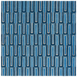 Safavieh Genre 6'-0" x 6'-0" Rug in Blue / Ivory