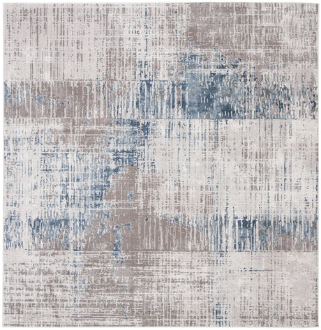 Safavieh Craft 6'-7" x 6'-7" Rug in Grey / Blue