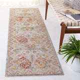 Safavieh Hamilton 2'-2" x 8'-0" Rug in Blue / Gold Rust