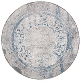 Safavieh Invista 6'-7" x 6'-7" Rug in Grey / Blue