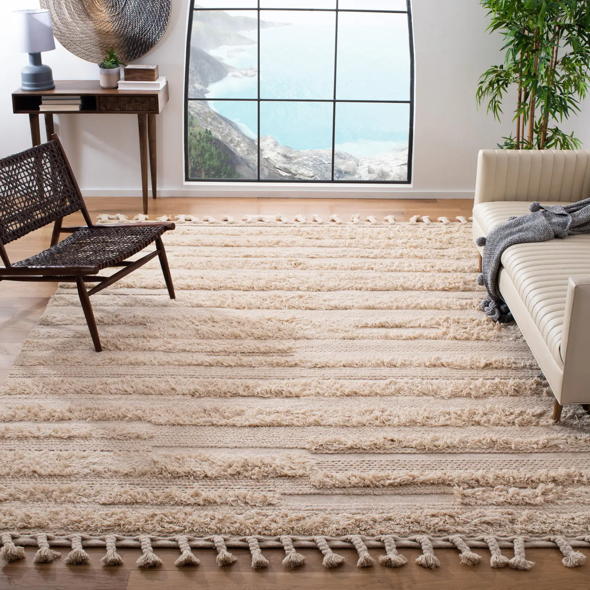 Safavieh Casablanca 10'-0" x 14'-0" Rug in Beige