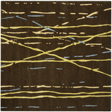 Safavieh Soho 6'-0" x 6'-0" Rug in Brown / Yellow
