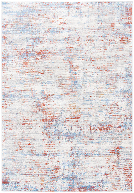 Safavieh Amelia 4'-5" x 6'-5" Rug in Ivory / Rust