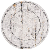 Safavieh Amelia 6'-7" x 6'-7" Rug in Grey / Gold