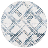 Safavieh Kingston 6'-7" x 6'-7" Rug in Blue / Ivory
