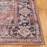 Safavieh Serapi 4'-0" x 6'-0" Rug in Rust / Navy