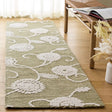 Safavieh Metro 2'-3" x 8'-0" Rug in Green / Ivory