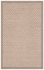Safavieh Natural Fiber 2'-0" x 3'-0" Rug in Natural / Grey