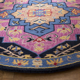 Safavieh Bellagio 5'-0" x 5'-0" Rug in Pink / Multi
