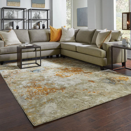 Oriental Weavers Sphinx Evolution 8031B Gold/Beige Rugs - room scene