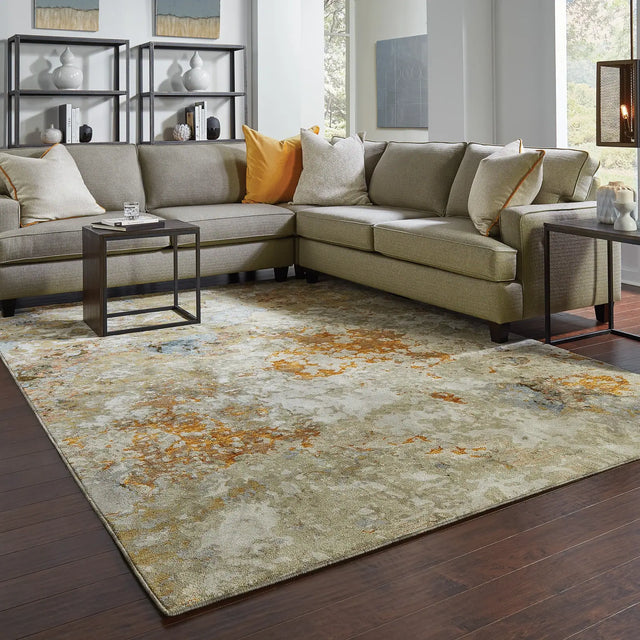 Oriental Weavers Sphinx Evolution 8031B Gold/Beige Rugs - room scene