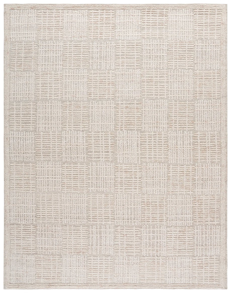 Safavieh Abstract 10'-0" x 14'-0" Rug in Light Brown / Ivory