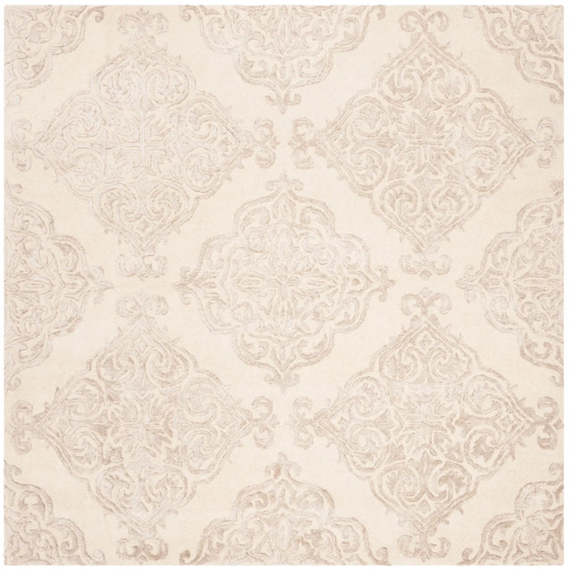 Safavieh Glamour 6'-0" x 6'-0" Rug in Ivory / Beige