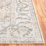 Safavieh Baltimore 5'-3" x 7'-6" Rug in Light Grey / Rust