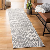Safavieh Marbella 2'-3" x 8'-0" Rug in Grey / Ivory